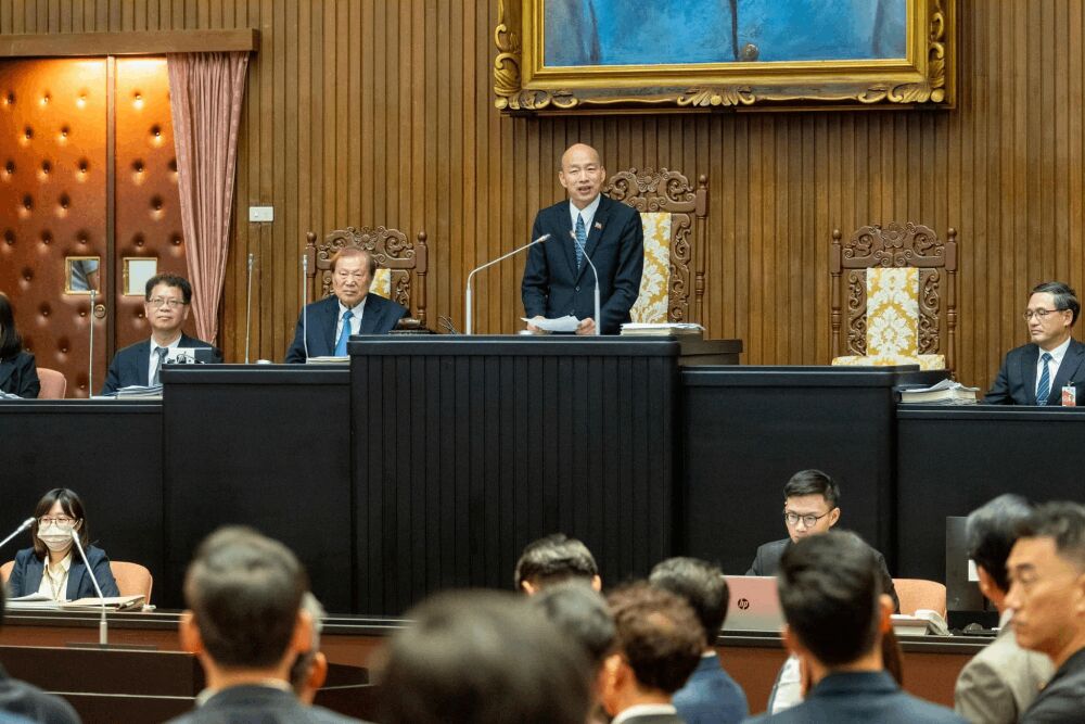 公督盟批總預算案48天未審 促韓國瑜儘速協商避免重演「預算之亂」 210 照片來源:韓國瑜臉書