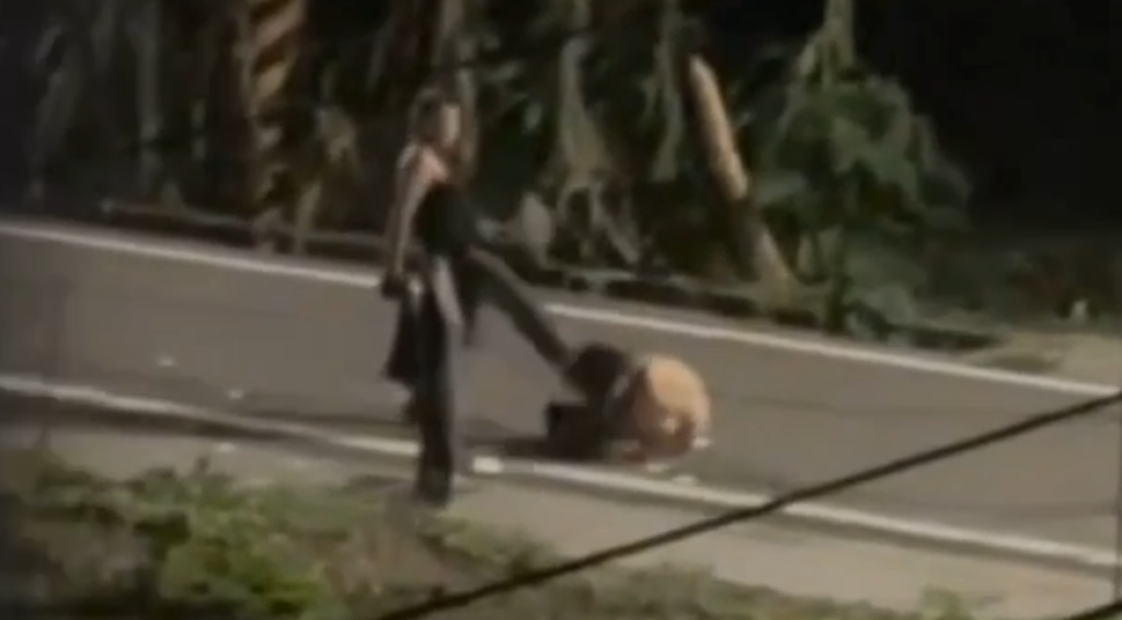 雲林虎尾街頭暴力! 男子酒後踹同居女子手掌巴頭警方介入偵辦