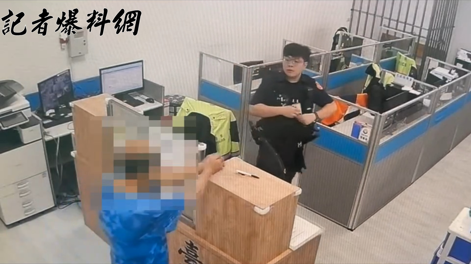 李男走進派出所,即向值班員警表示自己「殺了老婆」。