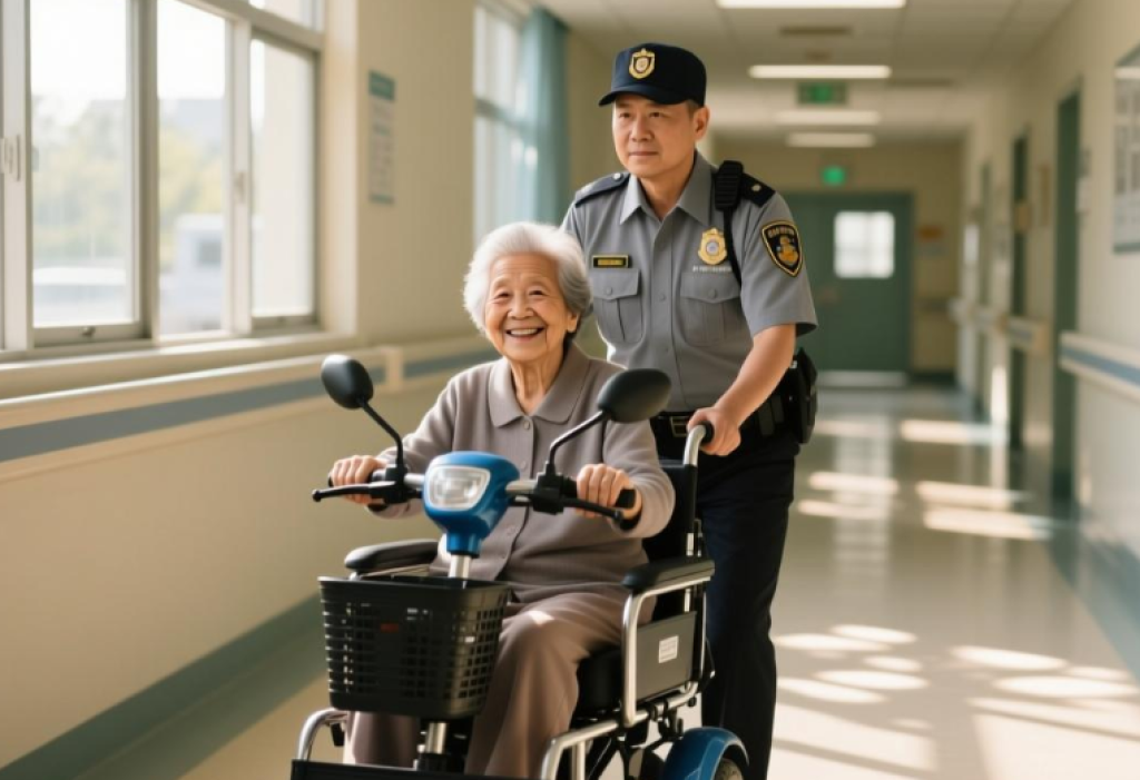 89歲阿嬤獨自騎電輔車看病！保全熱心幫忙誤觸前進桿暴衝害她亡　6子女「求償915萬5900元」法院判決結果曝光