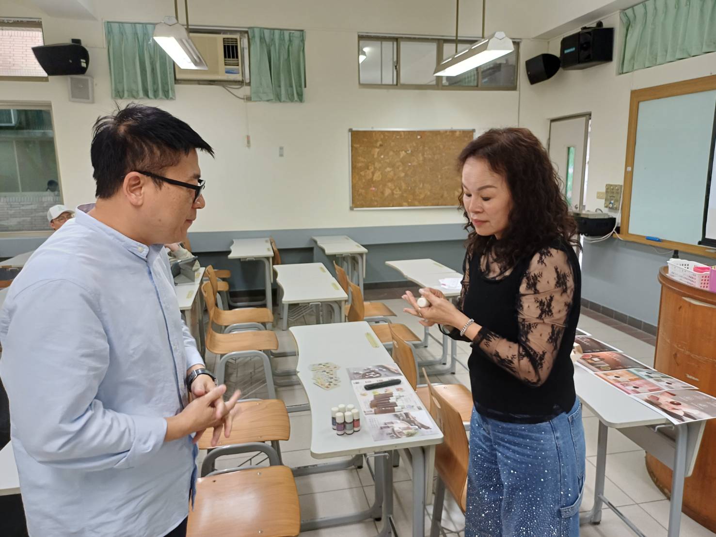 樹科大用香氣上課:睡不著也能學商模