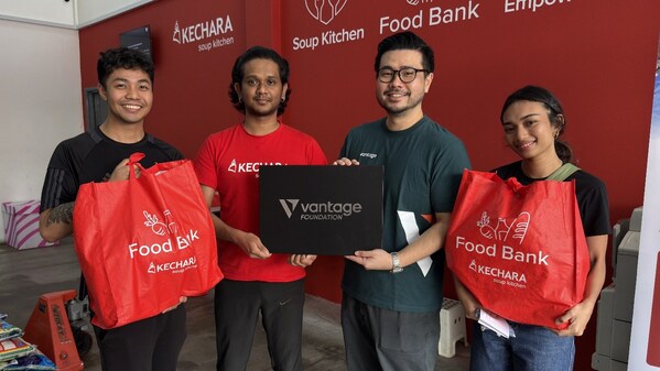 Vantage基金會攜手Kechara Soup Kitchen在吉隆坡開展社區食物援助行動