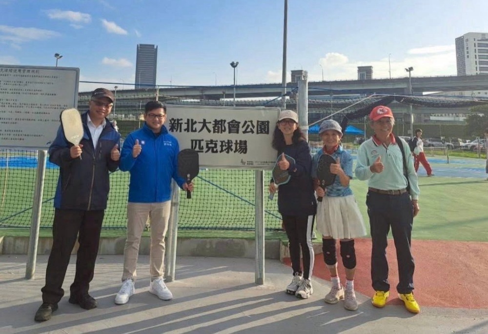 5座匹克球專用場地拍板 劉哲彰促新北市府盤點新店運動空間 243 248251118a04