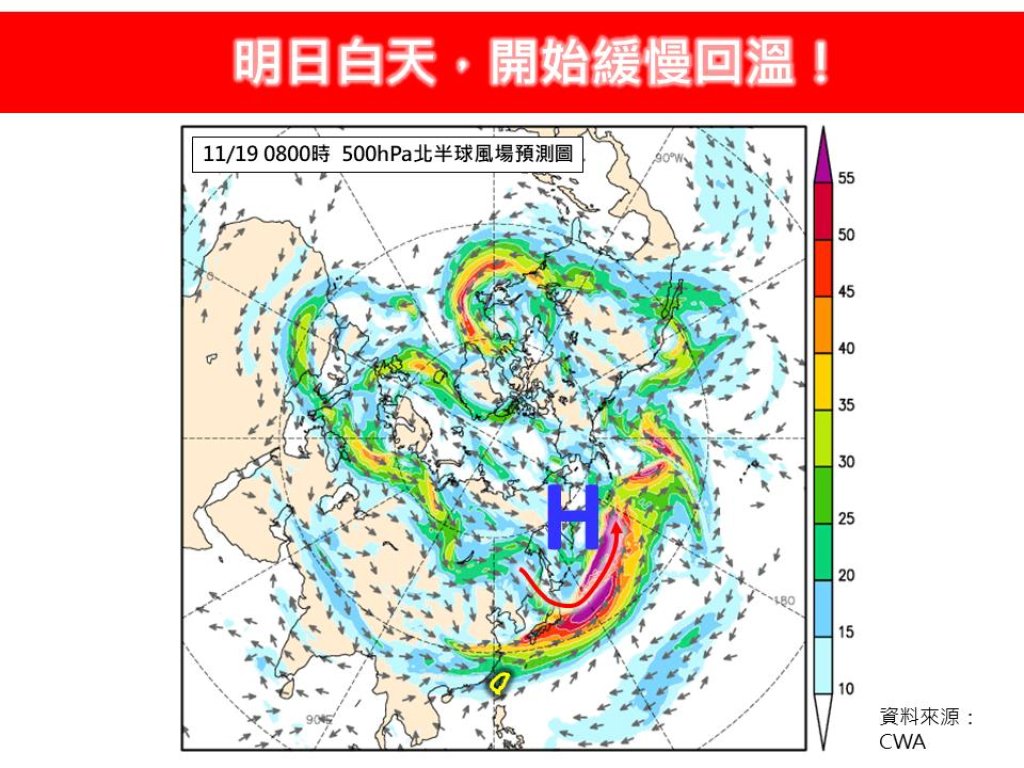 明天開始緩慢回溫！北台稍冷、南北溫差逾10度　清晨最低溫跌破零度