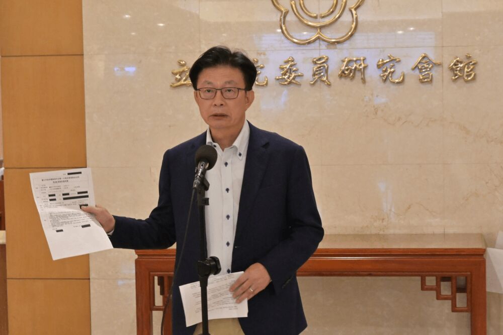 中共對日複製恐嚇手法 郭國文:欺善怕惡本質不敢回應川普 202 照片來源:郭國文國會辦公室