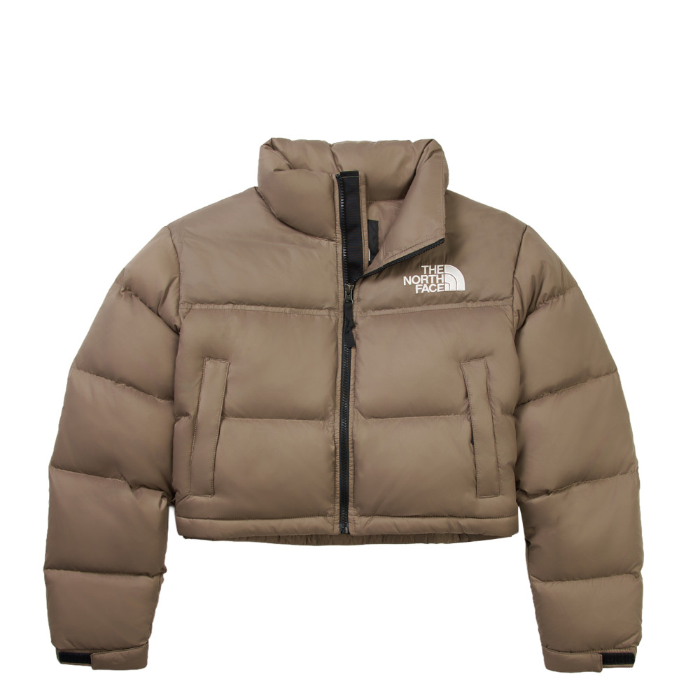 【文心店】The North Face_防潑水短版羽絨外套。(圖/秀泰生活 提供)