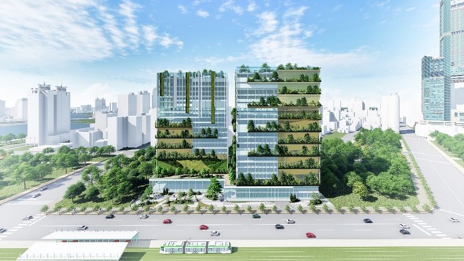 高雄港新亞灣雙子星大樓開發案啟動   打造港灣智匯樞紐新地標