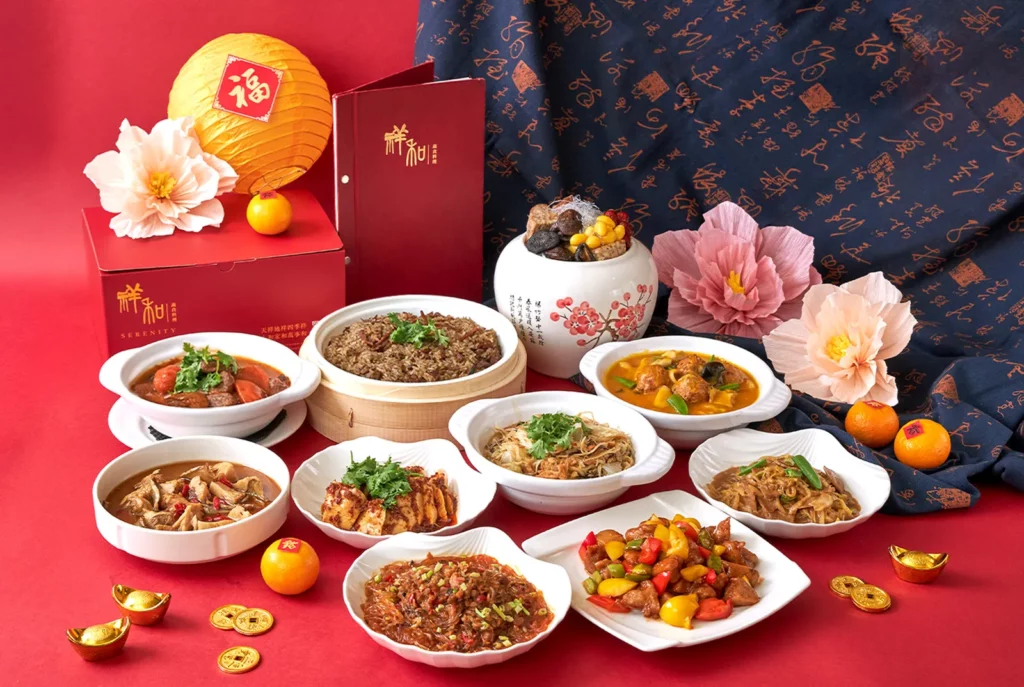 奶蛋素的「富貴十全團圓年菜套組」售價4280