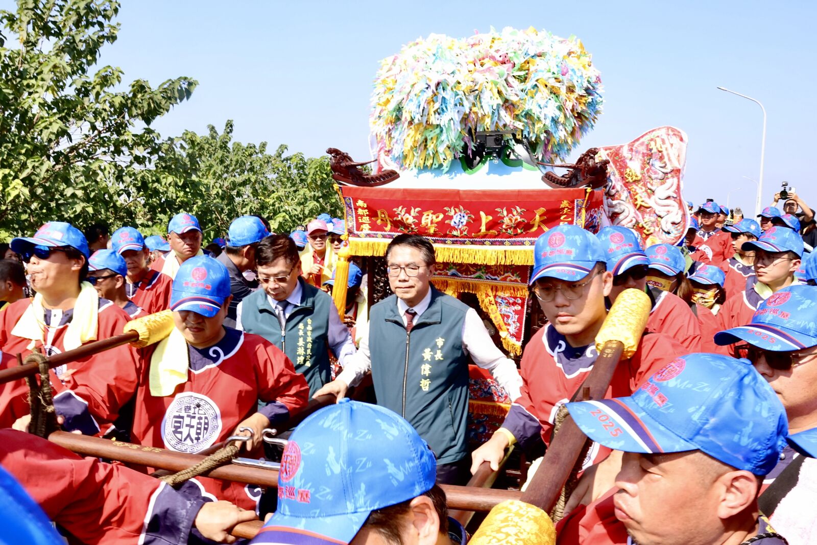 北港媽祖駕臨台南永康 姑婆廟以水墨聖像恭迎聖駕 246 北港媽祖駕臨台南永康 姑婆廟以水墨聖像恭迎聖駕 245