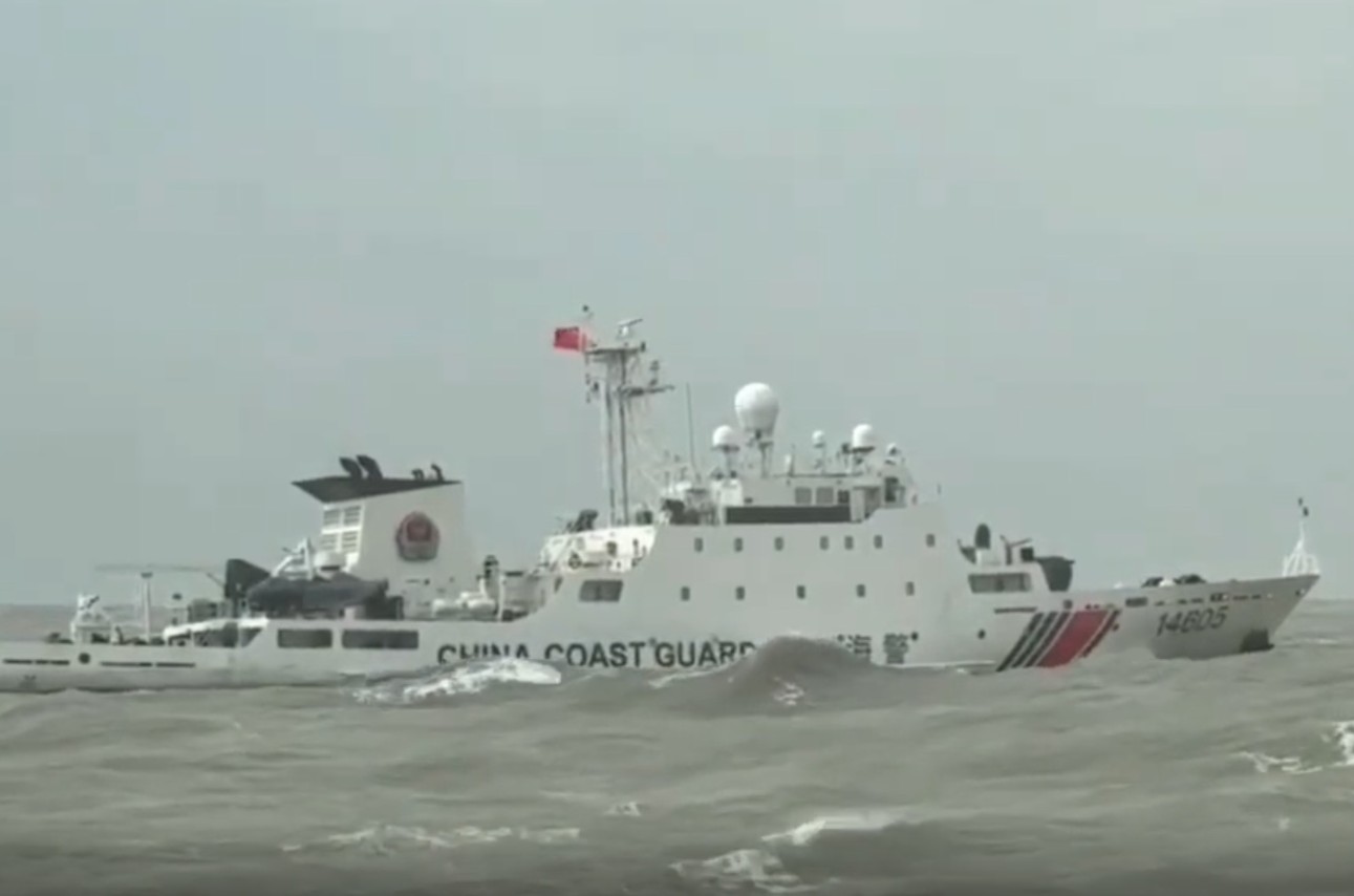 中國海警船今兩度跨域襲擾 金門海巡艦艇強勢驅離 242 cnews204251120a10