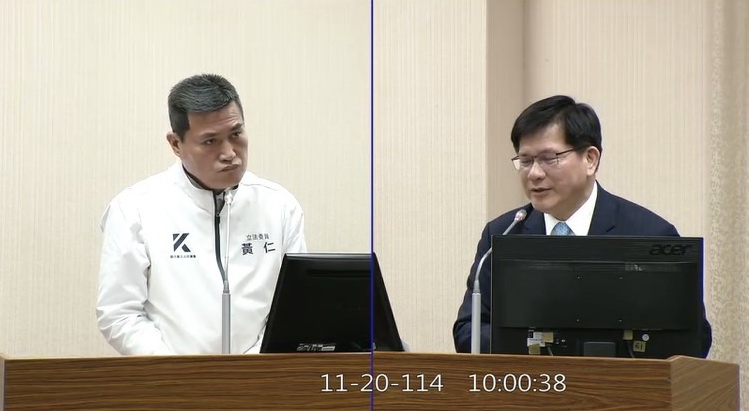 黃仁指出,推動「南島共同體」,立委敲門、外交部要接手。(圖/國會頻道)