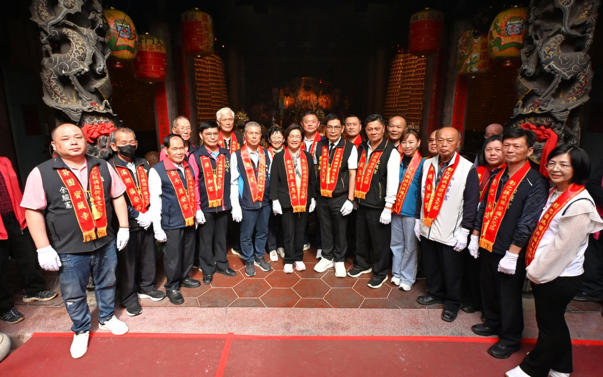 2025彰化媽祖祈福文化節熱鬧登場,天門宮270週年、十三媽祖齊聚庇民。圖/彰化縣政府提供