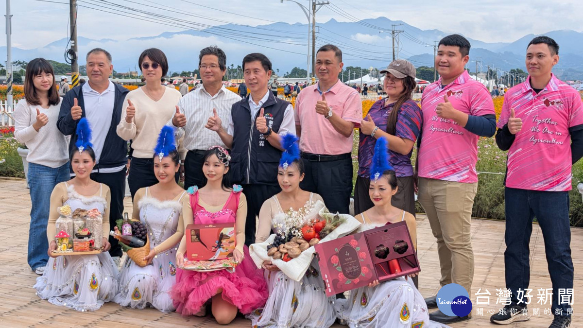 台中市政府觀光旅遊局攜手農業部種苗繁殖改良場與新社區農會，於11月21日舉辦感恩回饋活動。