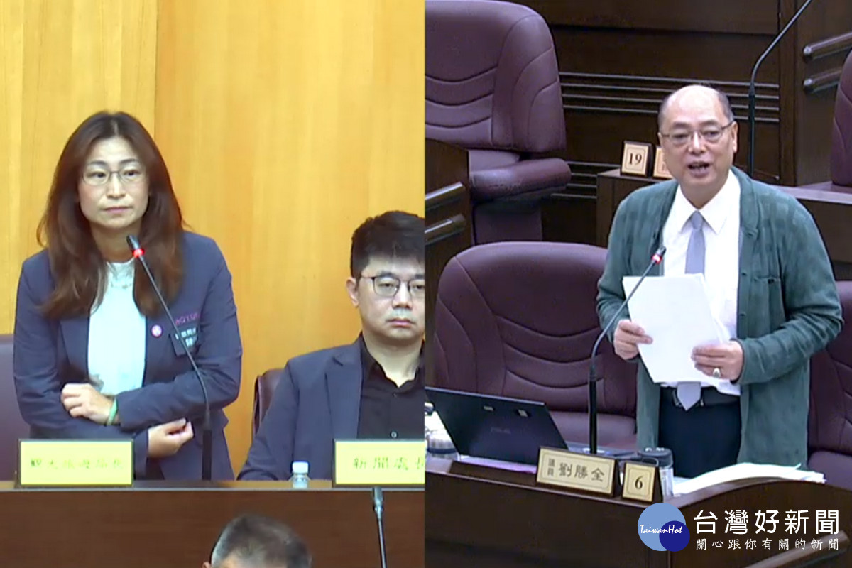 針對桃林鐵路第六期，桃議員劉勝全質詢觀旅局長陳靜芳。<br /><br /> 