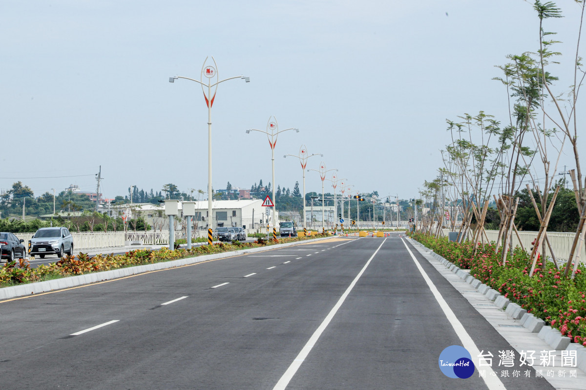 嘉義縣民雄頭橋都市計畫特II道路預計12月上旬通車／嘉義縣府提供