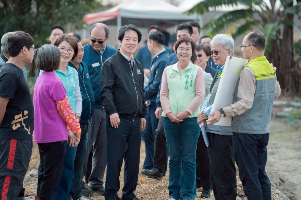 賴清德宣布重啟公地放領政策-彰縣173位農民可望受惠