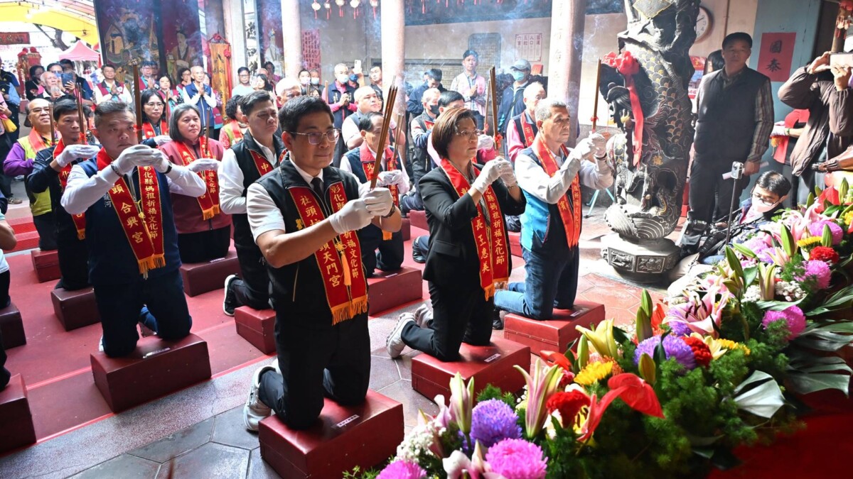 彰化縣媽祖祈福文化節登場　13尊媽祖齊聚社頭枋橋頭天門宮祈福