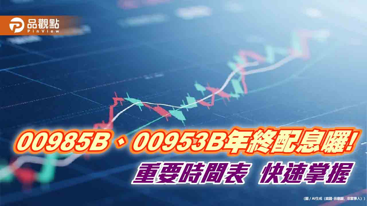 00953B、000985B年終配息出爐 想領息最晚這天買!