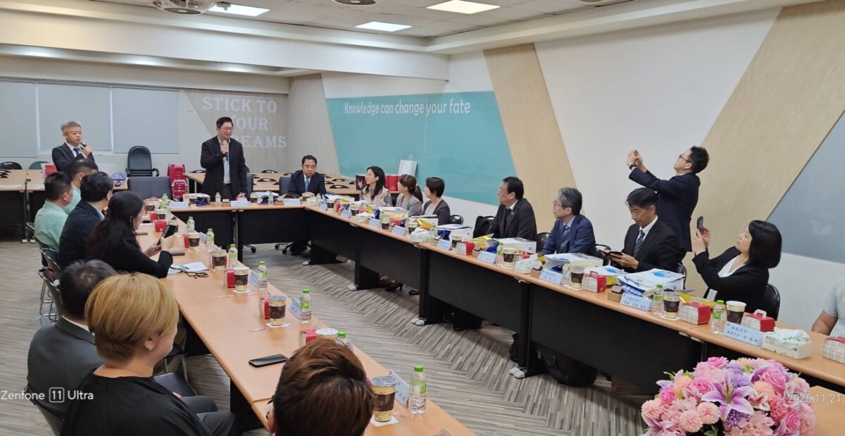 ▲跨海締盟！仁武高中與熊本千原台高中簽MOU推動國際交流。