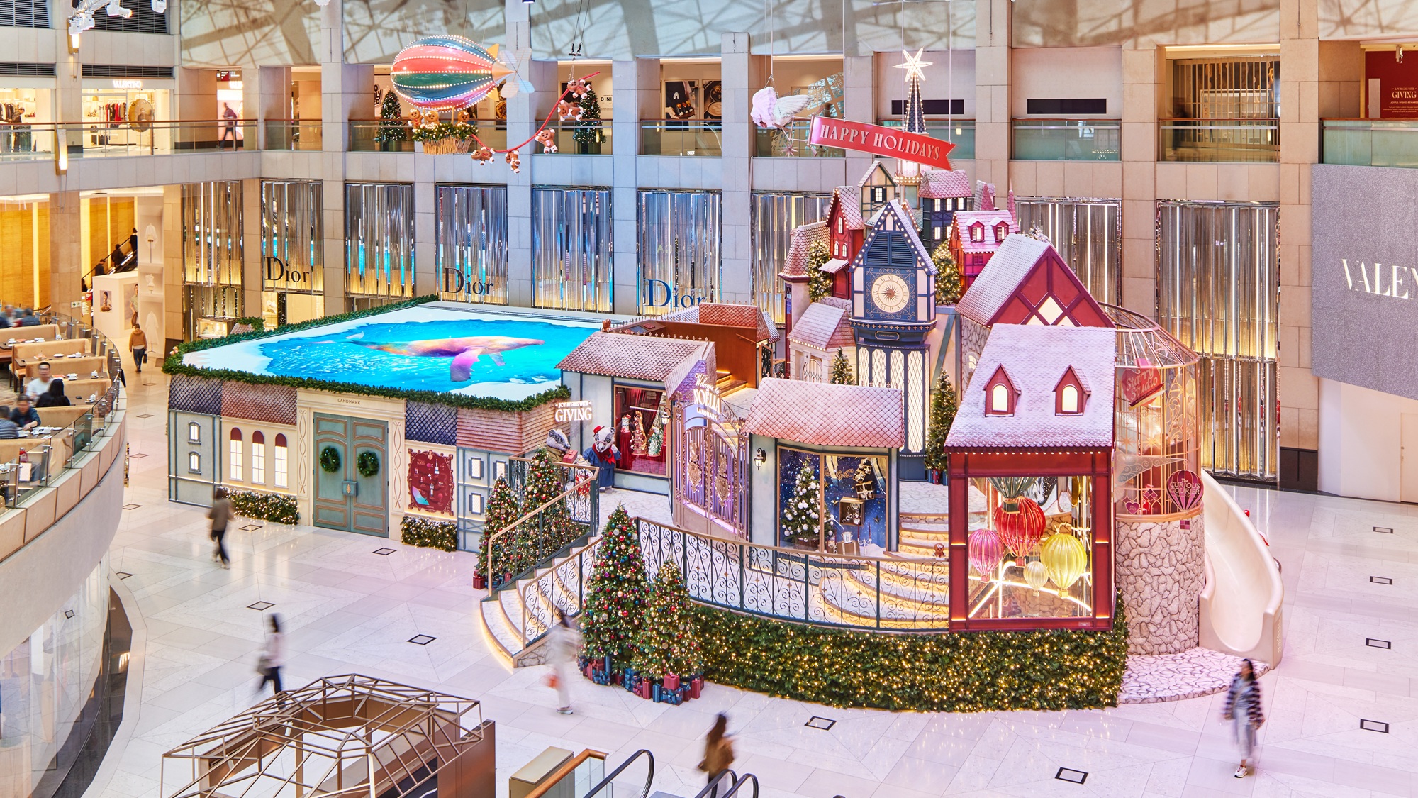 置地廣塲「Noëlia at LANDMARK: Joy Begins with Giving」隆重登場 歷來最大型節日裝置  節日願望點亮中環