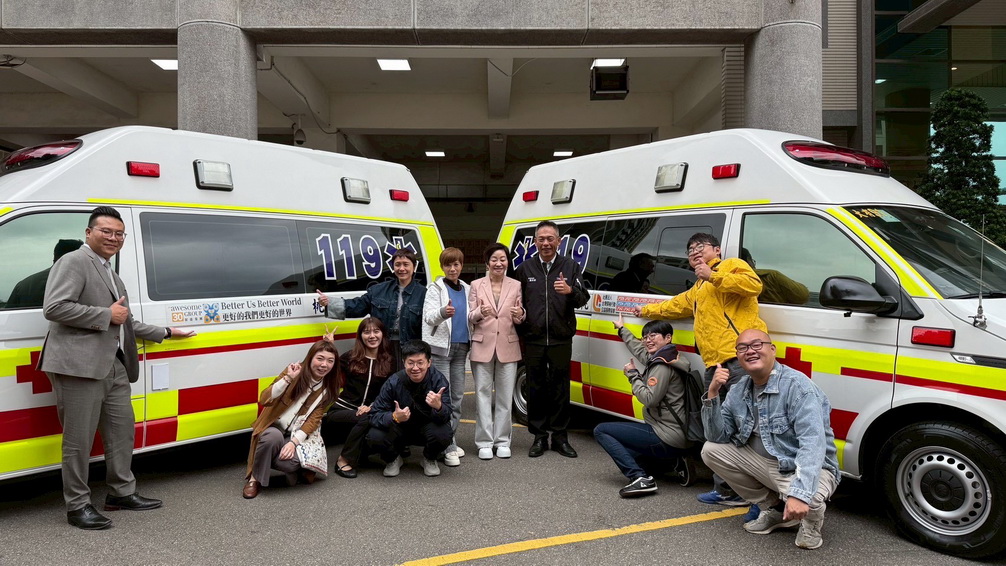 桃園救護量能再升級 消防局一次獲贈兩部新式救護車 - https://www.watchmedia01.com