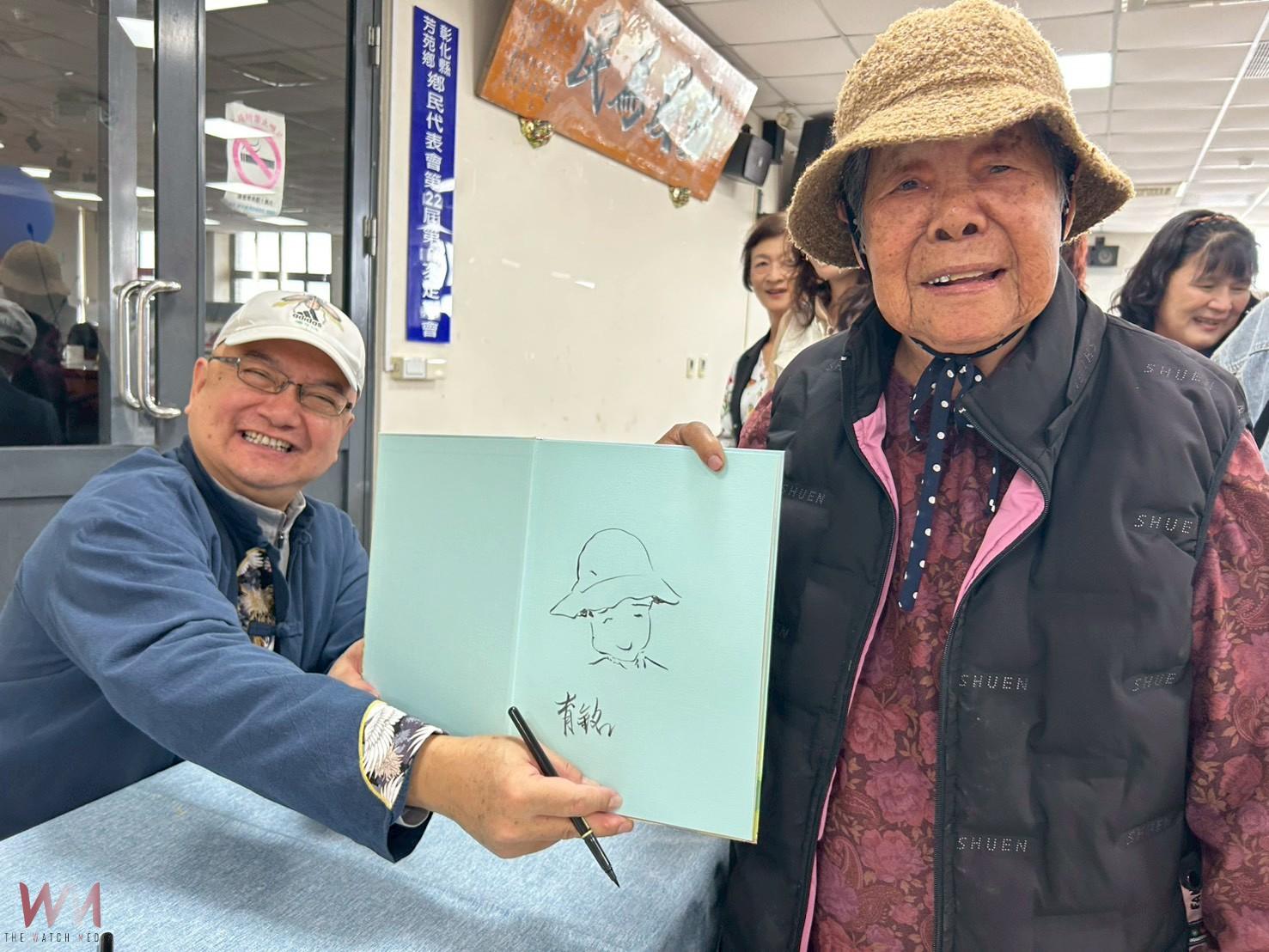 （有影片）／芳苑長輩繪本發表會　不識字也能當作者　描繪家鄉農漁生活