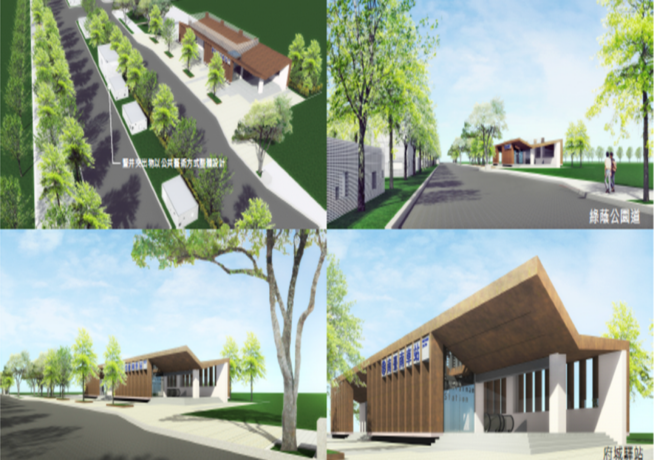 臺南市區鐵路地下化計畫工程特色:建立綠色廊帶,騰空路廊轉換為都市正空間(圖片來源:交通部鐵道局) 臺南市區鐵路地下化計畫工程特色:建立綠色廊帶,騰空路廊轉換為都市正空間(圖片來源:交通部鐵道局)