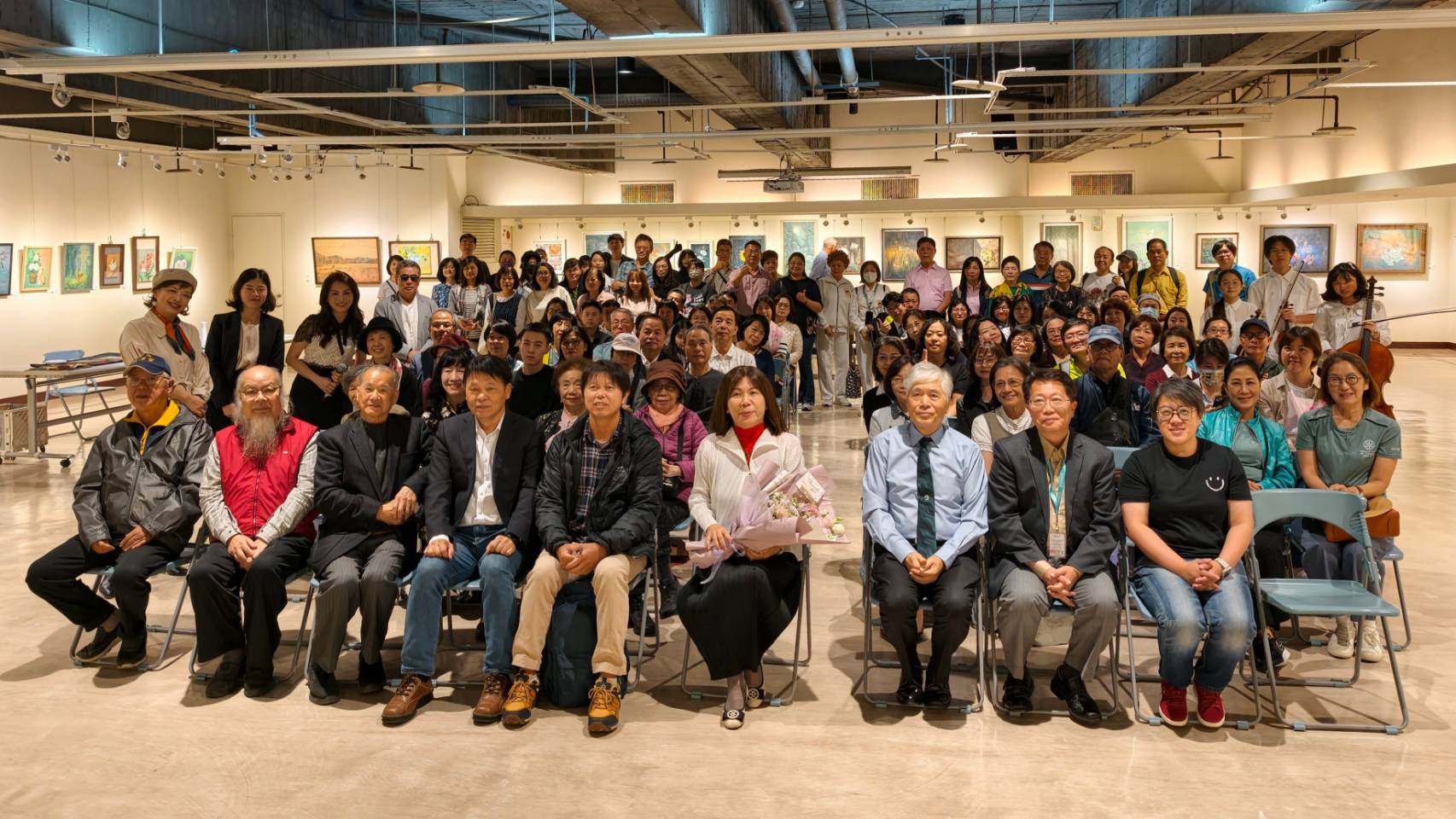 膠彩藝術七年再啟航!廖瑞芬師生《膠響曲・第二樂章》磅礡登場大墩文化中心