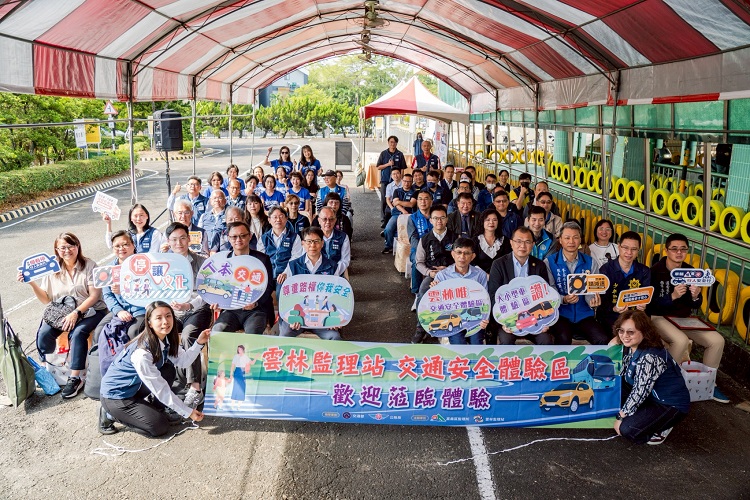 ▲雲林縣首座交通安全體驗區,打造人本交通教學基地,全面提升用路人安全意識。(記者劉春生攝)