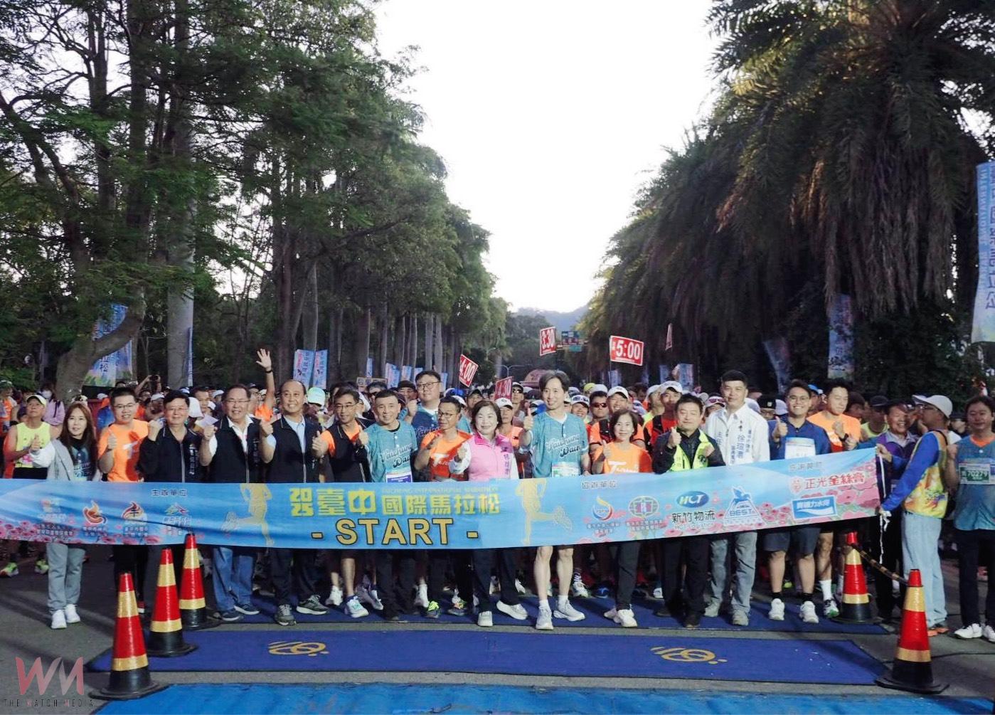 35國跑者匯聚台中　「2025 台中國際馬拉松」 展現運動之都國際魅力