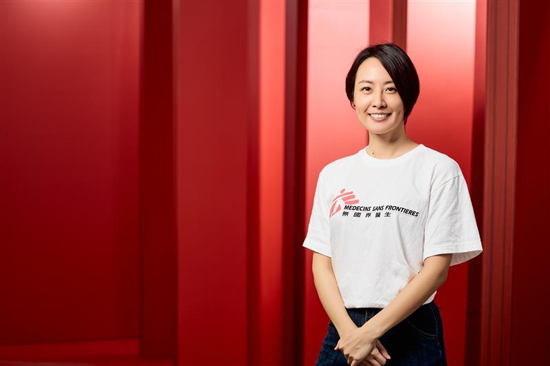 無國界醫生募款部門協理鍾子文。 (圖/無國界醫生提供)