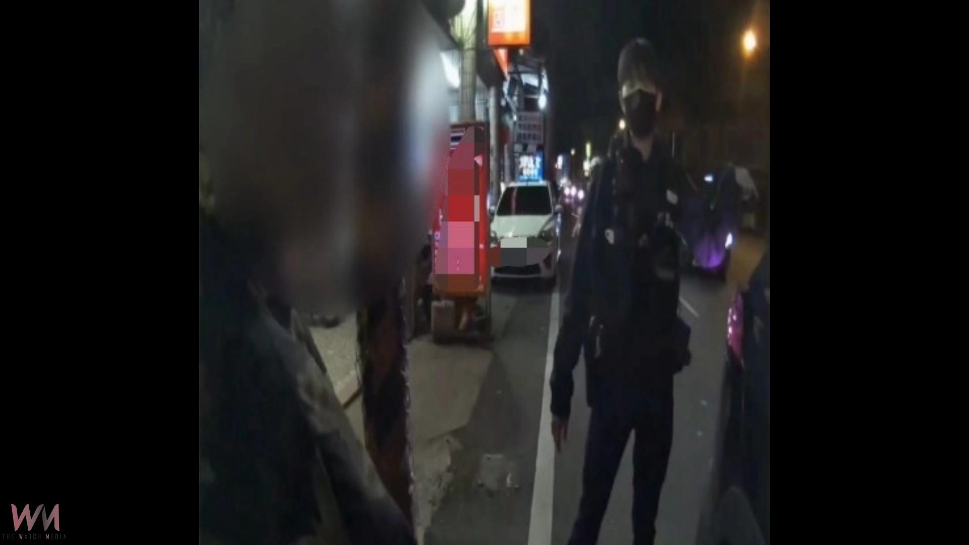 （有影片）／免費水果沒拿到　阿嬤返家忘路　警護送平安回家