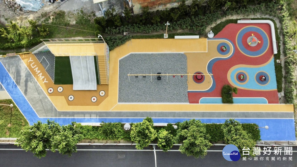 彰化埤頭「樂米公園」正式啟用,結合在地米文化打造親子新亮點。圖/彰化縣政府提供