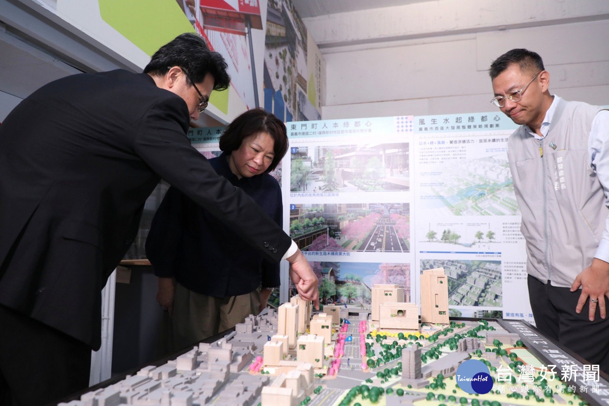 嘉義市將風廊、遮蔭與新式木造建築等都市設計手法納入都市計畫管控/嘉義市府提供