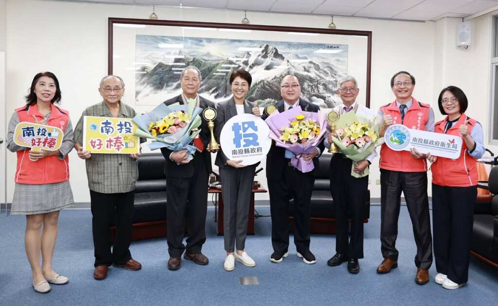 ▲終身致力偏鄉醫療,南投3位醫師榮獲第35屆醫療奉獻獎。(記者張玉泰攝)