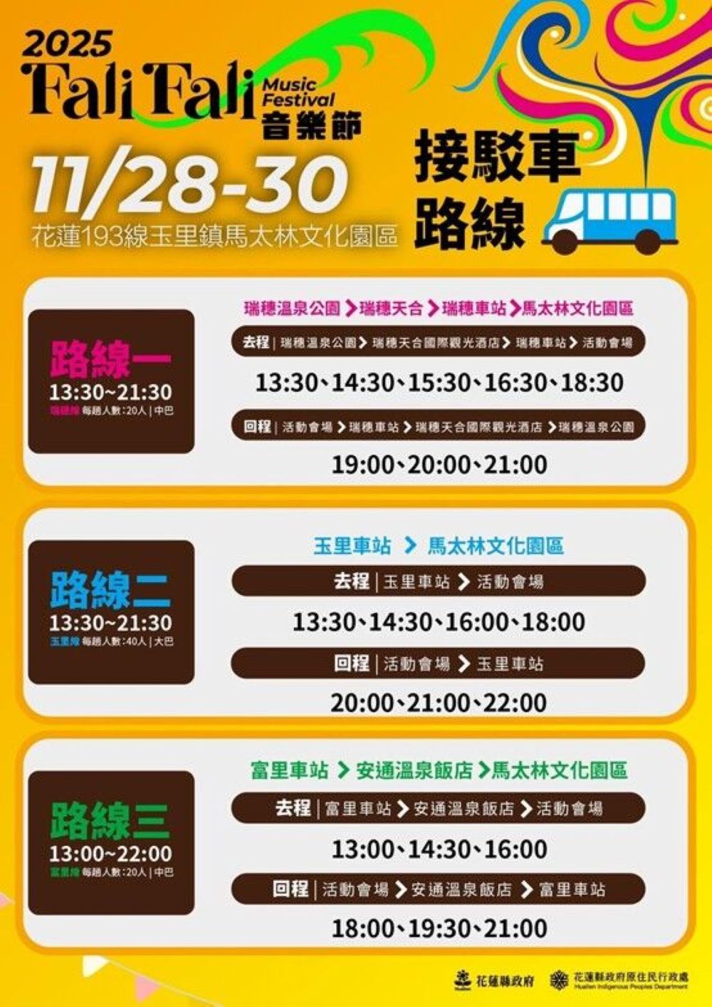 花蓮 Fali Fali 音樂節!鐵路班班接力 免費接駁三線到位+1135公車加持 40 02%E8%8A%B1%E8%93%AE Fali Fali %E9%9F%B3%E6%A8%82%E7%AF%8002