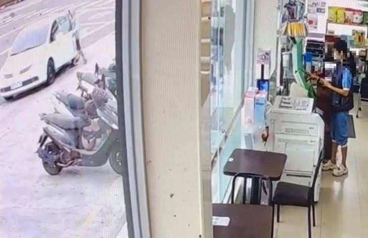 ▲草屯警4小時火速破案，成功逮捕劫車嫌犯並查獲毒品，警方籲民眾下車務必熄火上鎖。