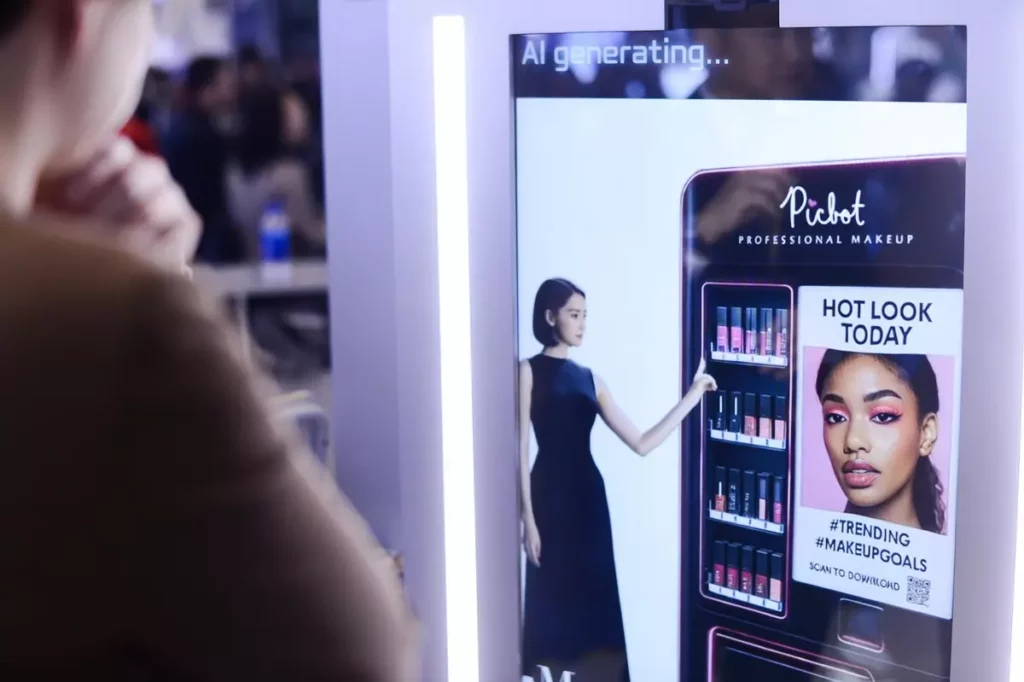 台灣萊雅偕啟雲科技參與進博會，其研發的「Picbot Beauty AI Hub智慧美妝販賣機」能實現線上試用與線下購物的完美整合，是台灣新創跨界美妝零售登上國際舞台的重要里程碑。
