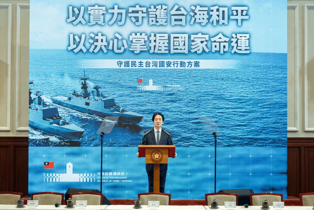 國防特別預算1.25兆 羅智強提醒:烏克蘭面臨割地賠款仍無法進北約 245 照片來源:總統府網站