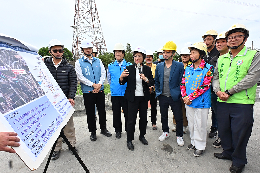 斥資3842萬災後復建田尾鄉正義橋　王惠美：提升防洪能力護安全 221