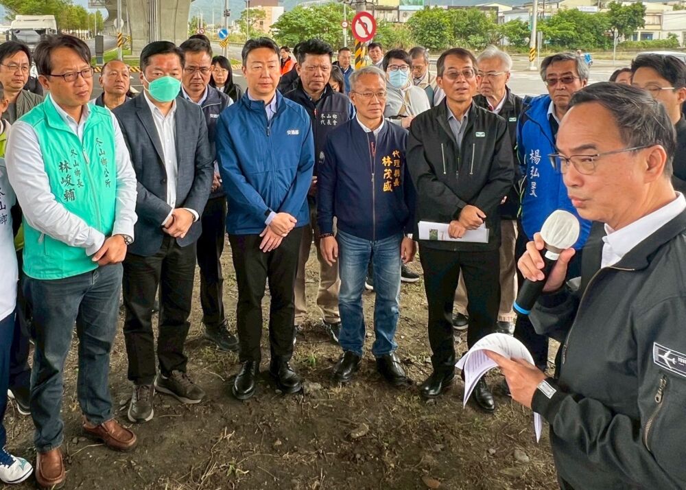陳俊宇偕立法院交委會實地考察　關切宜蘭多處重大工程進度 213