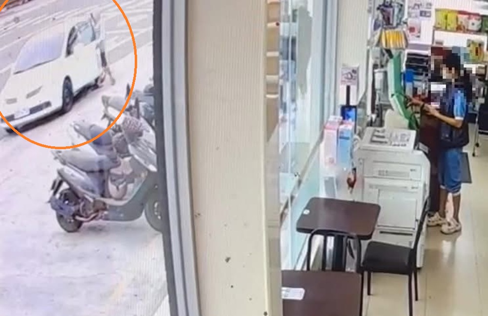 由偷變搶再劫車 嫌犯躲農場貨櫃旁爬滿螞蟻難耐被逮 218 cnews204251127a12
