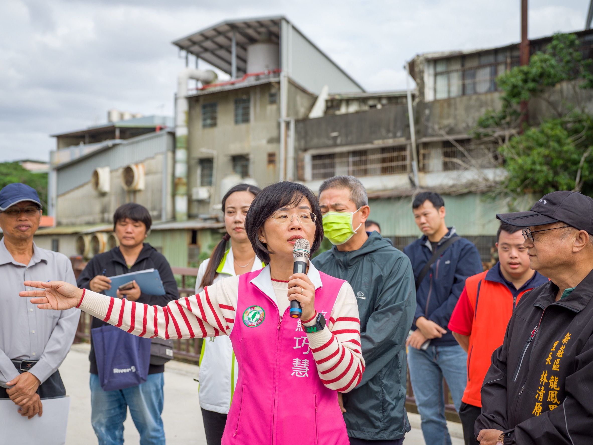 蘇巧慧獲提名參選2026新北市長 首個行程安排新莊塔寮坑溪排水工程會勘 - https://www.watchmedia01.com