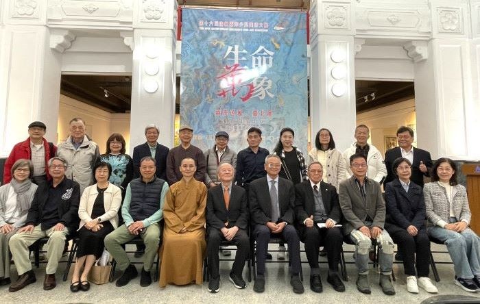 《圖說》第十六屆海峽兩岸少兒美術大展臺北展今日於在國立臺灣藝術教育館開幕。〈主辦單位提供〉