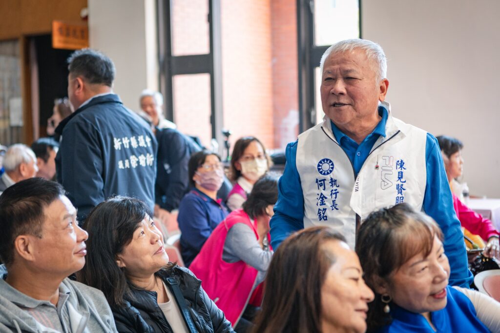 竹北老市長現身力挺陳見賢 何淦銘:讓能做事的人帶領竹縣前進 28 114112831