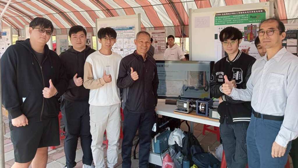 ▲大葉大學機械系師生參加全國大專院校產學創新實作競賽。(記者林明佑翻攝)