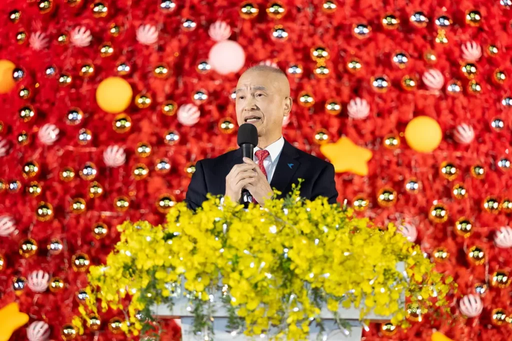 陳慶和校長致歡迎詞 衷心感謝所有貴賓的熱忱參與