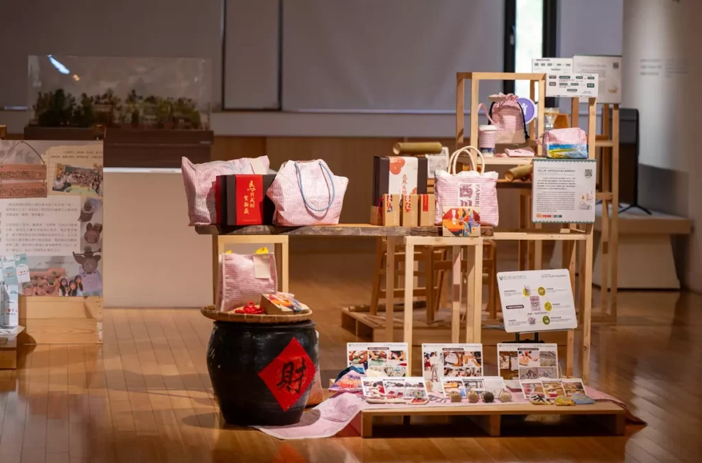 「永續工藝計畫成果展」呈現材料再生、手作療癒與地方共學等行動成果。(圖/工藝中心提供)