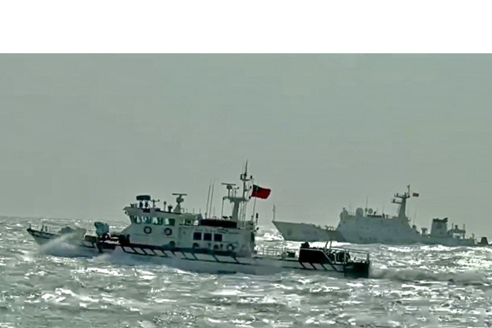 侵擾金門海域 海巡署駁斥中國常態執法巡查謊言 210 cnews204251128a06