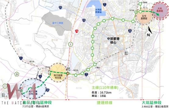 台中捷運綠線延伸邁入最後衝刺 115年度第一季提報中央審議 - https://www.watchmedia01.com